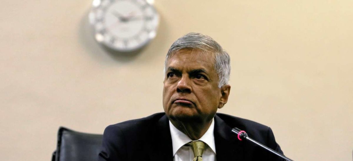 Former-Sri-Lankan-President-Ranil-Wickremesinghe-Detained-Over-Alleged-Misuse-of-State-Funds